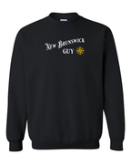 NB Guy Yellow Compass Crewneck Sweatshirt - Unisex