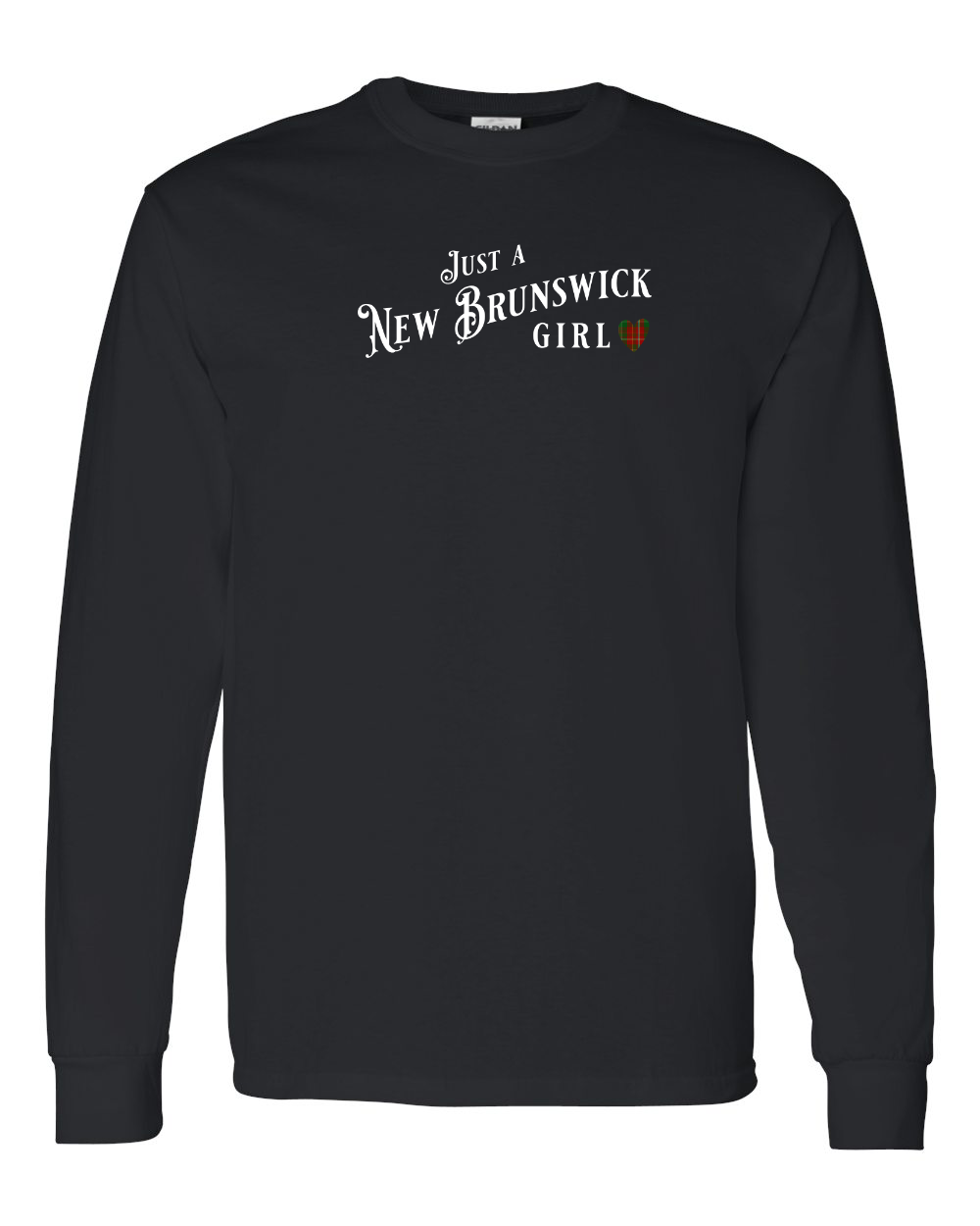 Just a NB Girl Tartan Long Sleeve Tee - Unisex