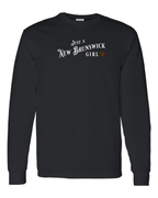 Just a NB Girl Tartan Long Sleeve Tee - Unisex