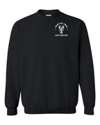 Maritime Swag CB Mandala white Lobster Left Chest and Back Crewneck Sweatshirt - Unisex
