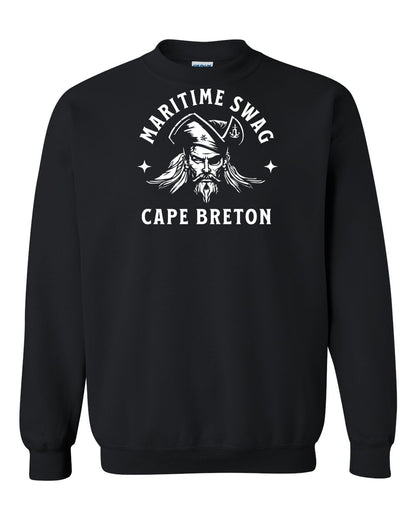 Maritime Swag Cape Breton Pirate Full Crewneck Sweatshirt