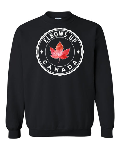 Elbows up Leaf Full Crewneck