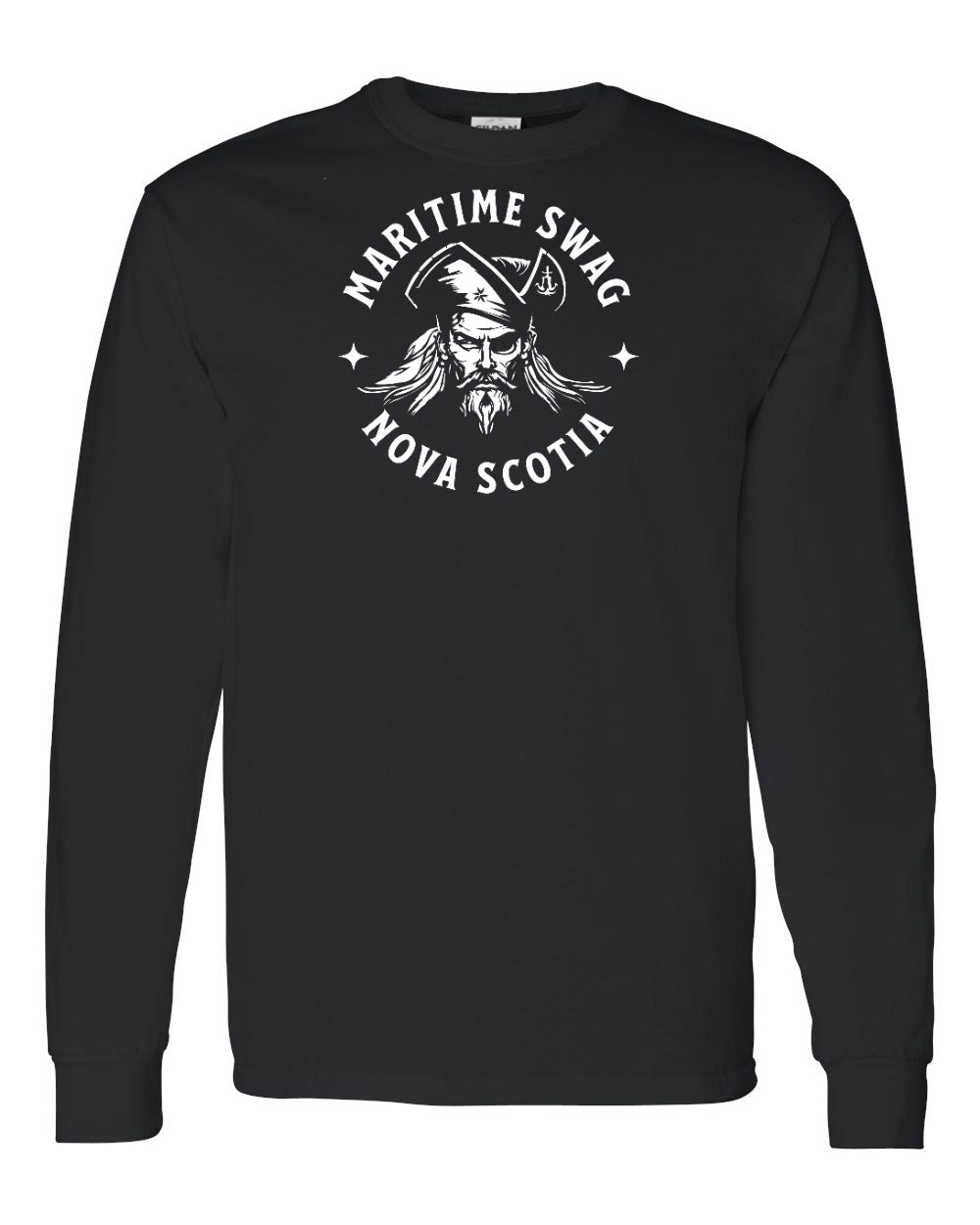 Maritime Swag Nova Scotia Pirate Full Long Sleeve Tee