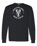 Maritime Swag NS Mandala white Lobster Long Sleeve Tee - Unisex