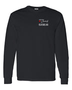A piece of My heart in NFLD (Red Heart) Left Chest and Back Long Sleeve - Unisex