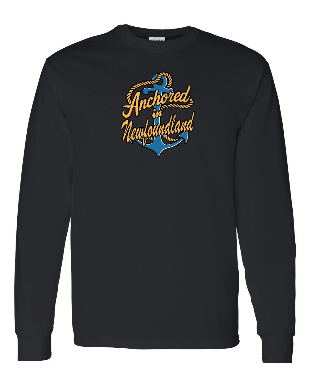 Anchored in NFLD (New Design) Long Sleeve - Unisex