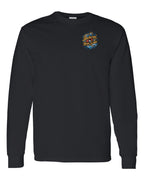 Anchored In NS (Old Design) Left Chest and Back Long Sleeve Tee - Unisex