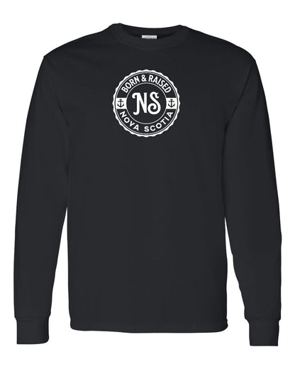 Born & Raised Nova Scotia Full Long Sleeve Tee