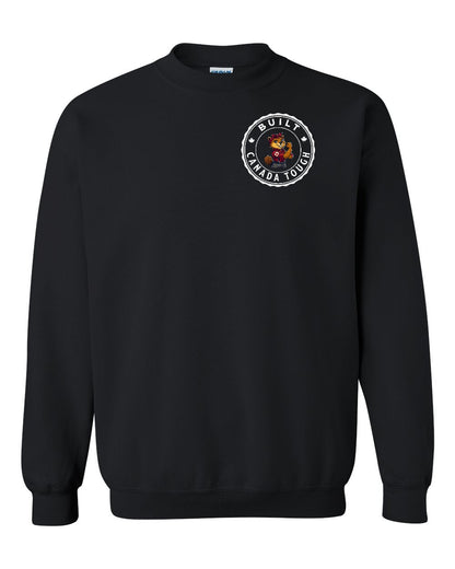 Built Canada Tough Rosie Flex Left Chest and Back Crewneck