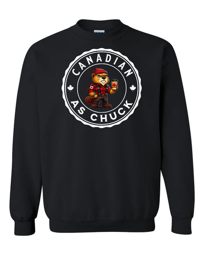 CDN as Chuck Male Beaver Full Crewneck
