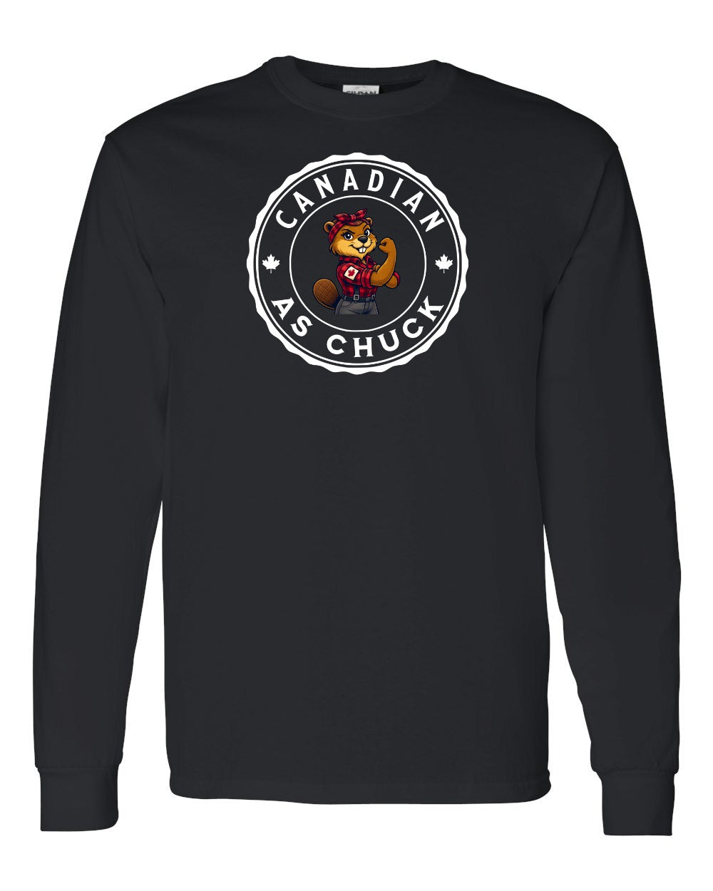 CDN as Chuck Rosie Flex Long Sleeve - Gildan Canada (sewn Internationally) - Unisex