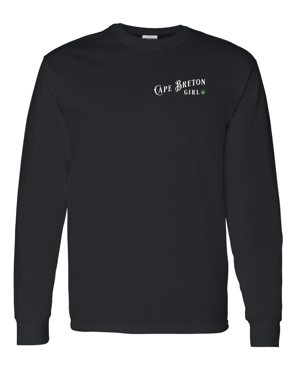 CB Girl Tartan Left Chest Long Sleeve Tee - Unisex