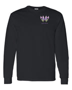 CB Lupin Left Chest and Back Long Sleeve Tee - Unisex