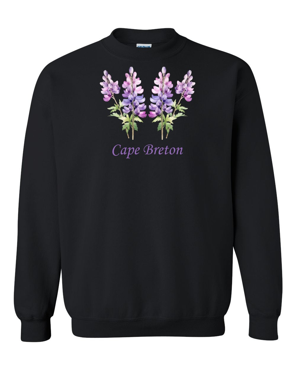 Cape Breton Lupin Full Crewneck Sweatshirt