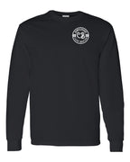 Born & Raised CB Left Chest and Back Long Sleeve Tee - Unisex