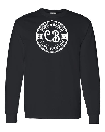 Born & Raised Cape Breton Full Long Sleeve Tee
