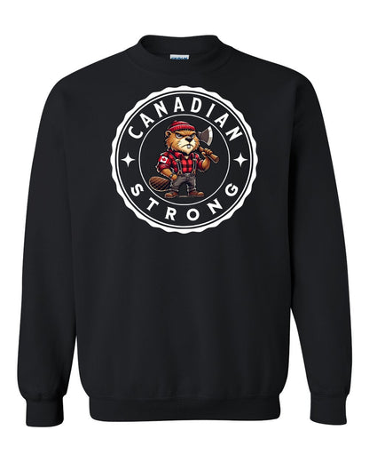 Canadian Strong Beaver Full Crewneck