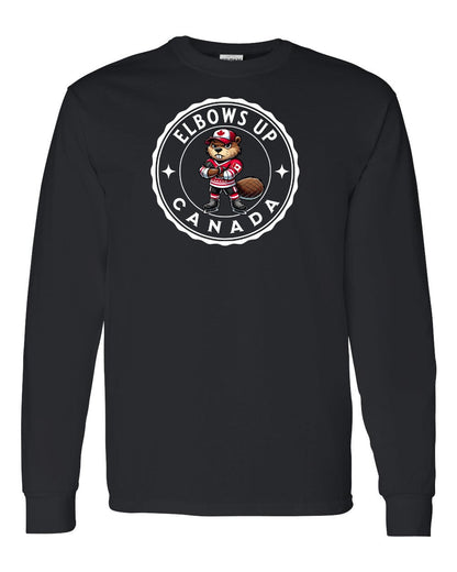 Elbows up Beaver Full Long Sleeve