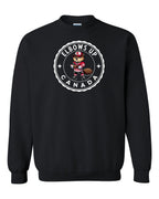 Elbows up Beaver Crewneck Sweatshirt - Gildan Canada (sewn Internationally) - Unisex