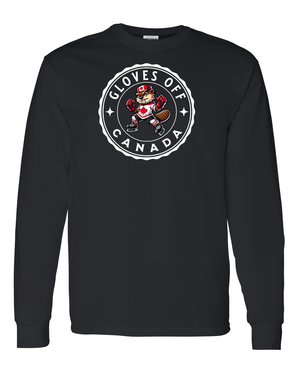 Gloves Off Beaver Long Sleeve - Gildan Canada (sewn Internationally) - Unisex