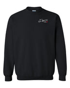 Just a CB Girl Red Heart Left Chest Crewneck Sweatshirt - Unisex