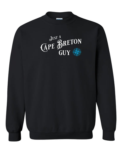 Just a Cape Breton Guy blue Full Crewneck Sweatshirt