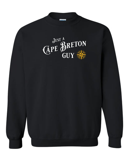 Just a Cape Breton Guy yellow Full Crewneck Sweatshirt