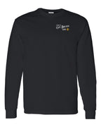 Living the CB Life yellow Left Chest Long Sleeve Tee - Unisex