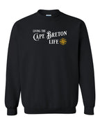 Living the CB Life yellow Crewneck Sweatshirt - Unisex
