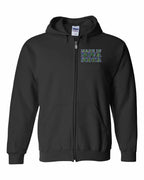 Made In NS Tartan Left Chest Zip Hoodie - Unisex