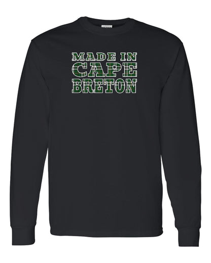 Made In Cape Breton Tartan Full Long Sleeve Tee
