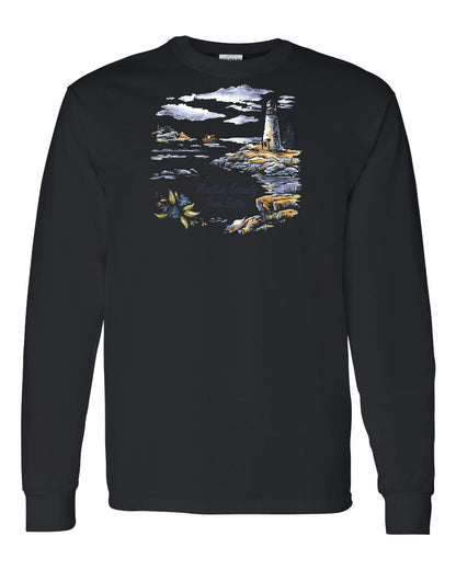 Maritime Serenity Nova Scotia Full Long Sleeve Tee