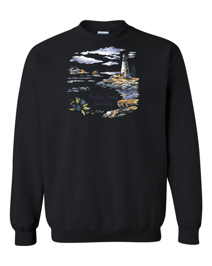 Maritime Serenity Nova Scotia Full crew-neck