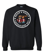 Mean & Nasty Canadians Eh! Crewneck Sweatshirt - Gildan Canada (sewn Internationally) - Unisex