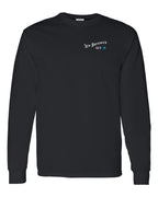 NB Guy Blue Left Chest Long Sleeve Tee - Unisex