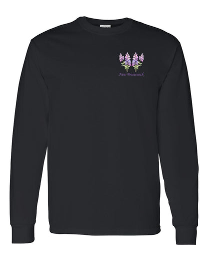 New Brunswick Lupins Left Chest Long Sleeve Tee
