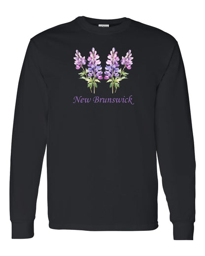 New Brunswick Lupins Full Long Sleeve Tee