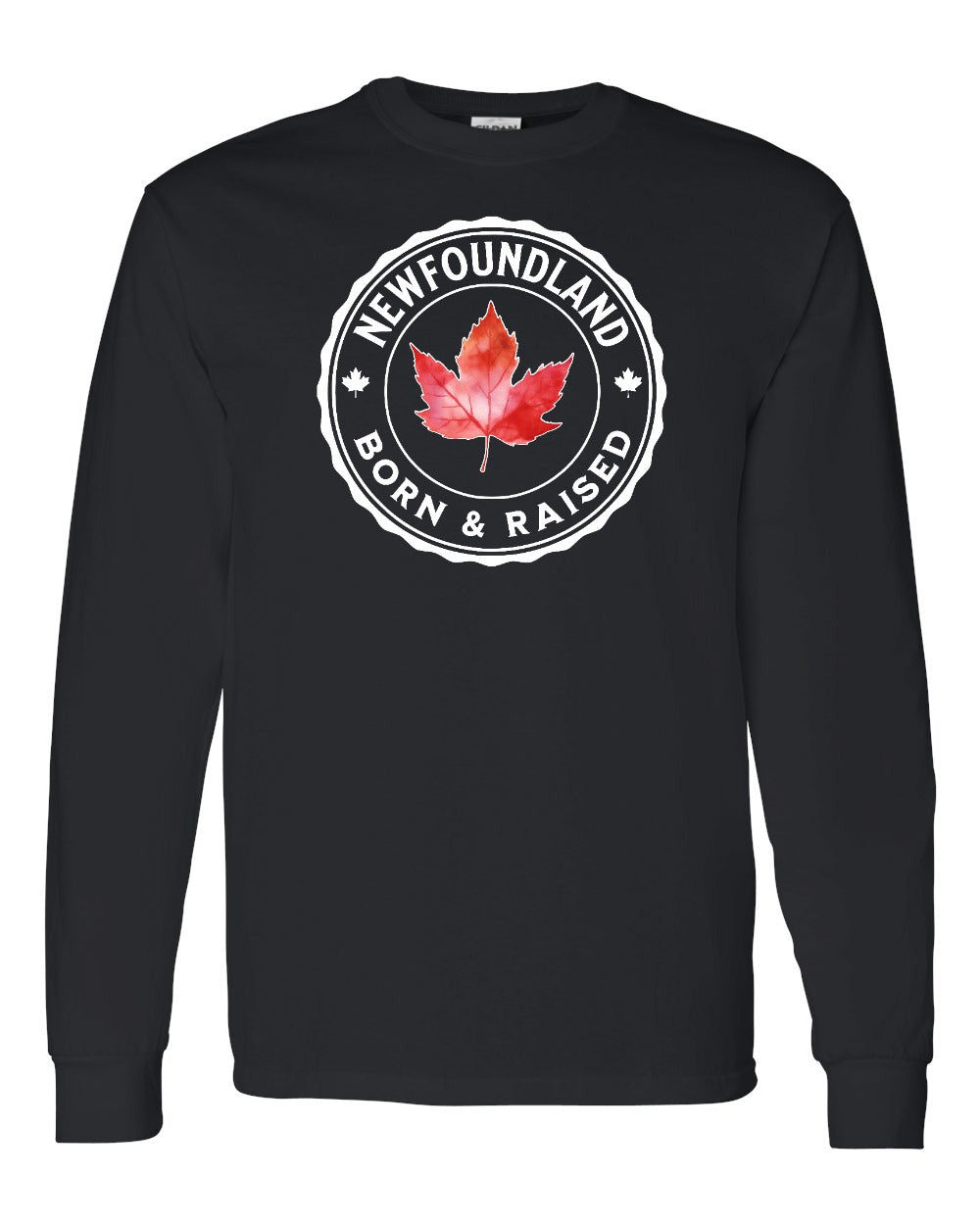 Born and Raised NFLD Long Sleeve - Gildan Canada (sewn Internationally) - Unisex