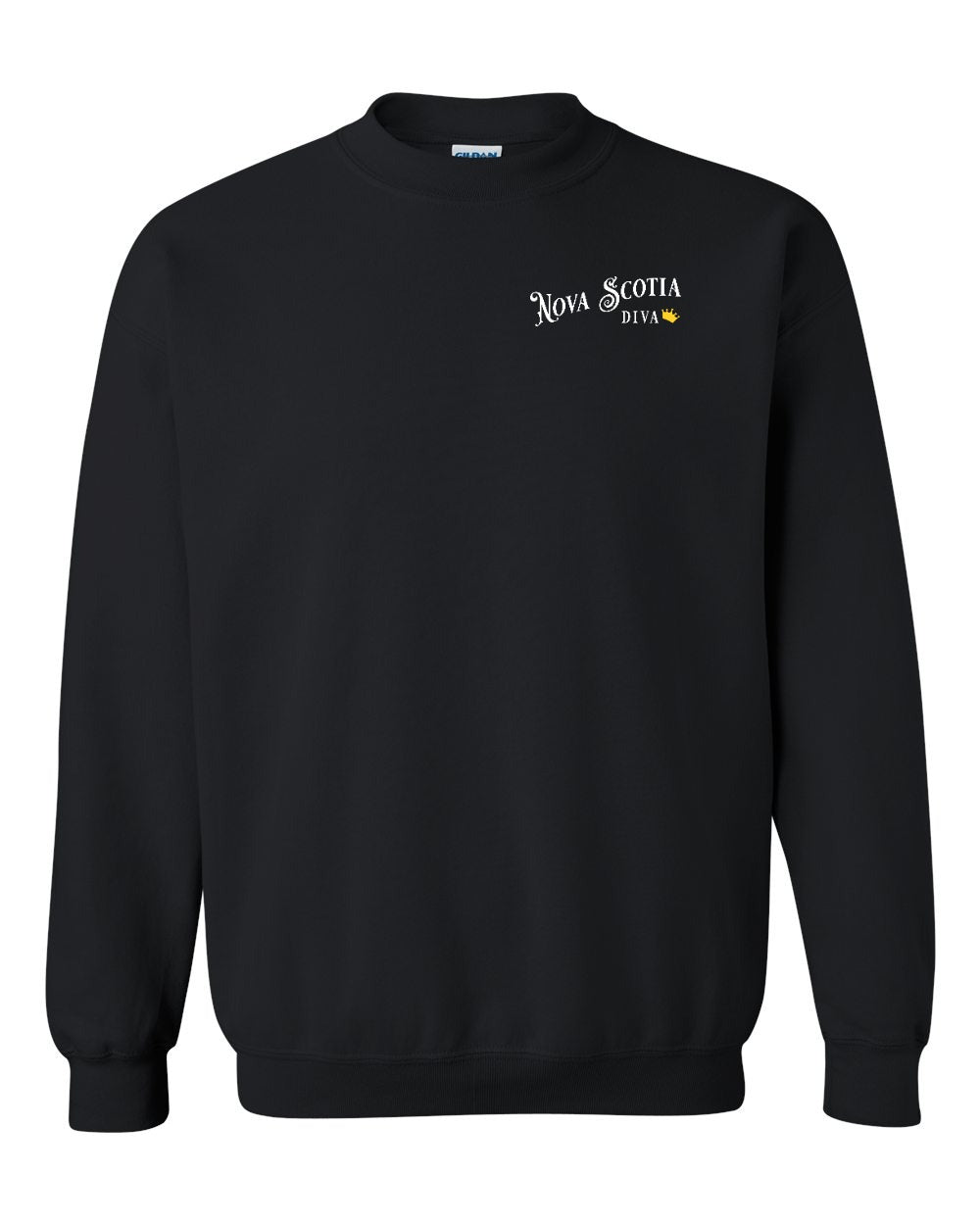 Nova Scotia Diva Left Chest crew-neck