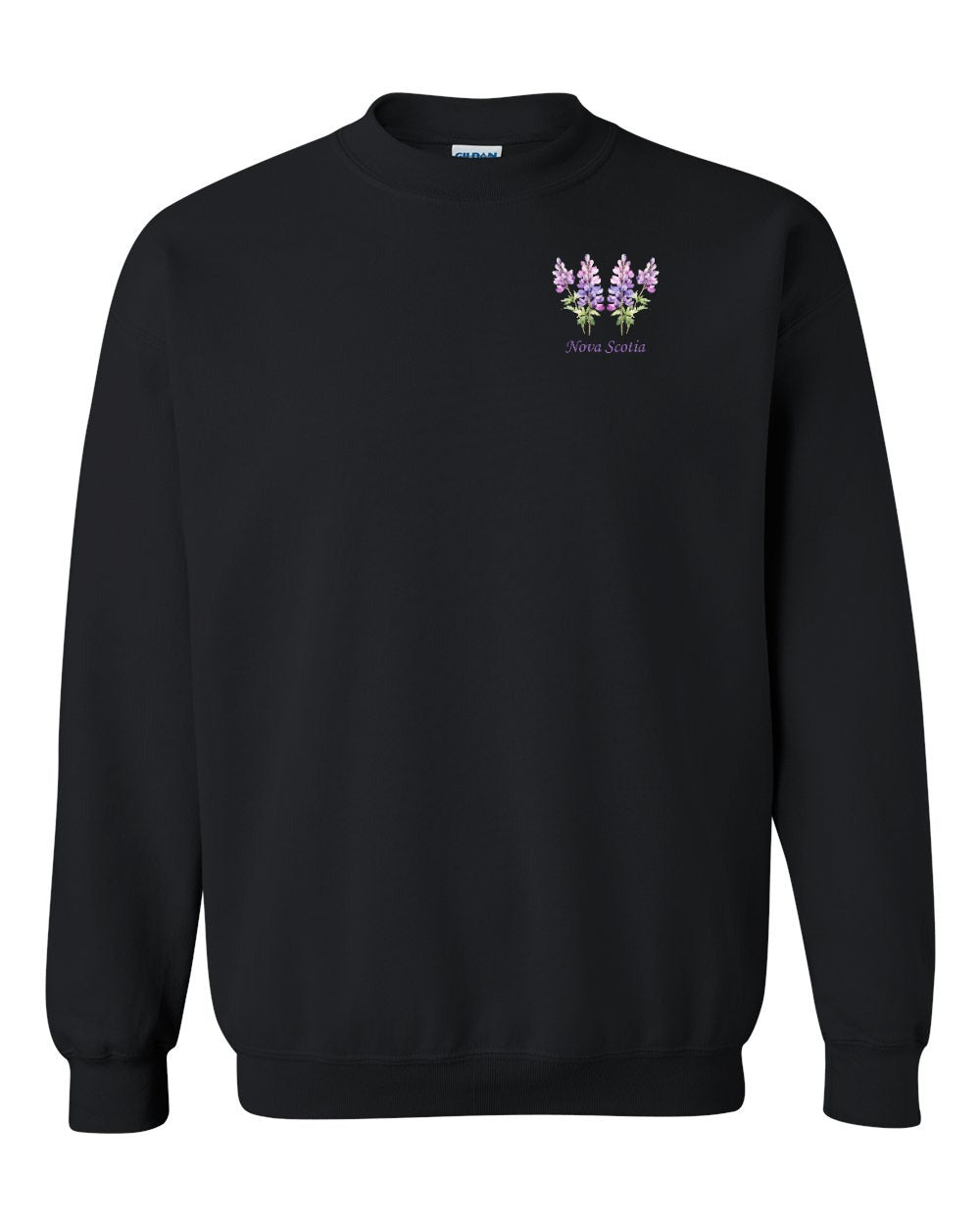 NS Lupins Left Chest and Back Crewneck Sweatshirt - Unisex