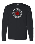Plaid to the Bone Circle Leaf Long Sleeve - Gildan Canada (sewn Internationally) - Unisex