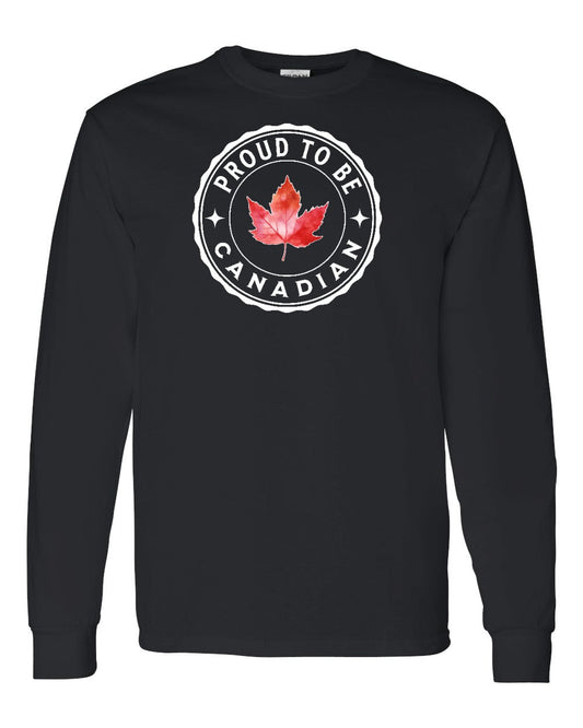Proud to be Canadian Leaf Full Long Sleeve