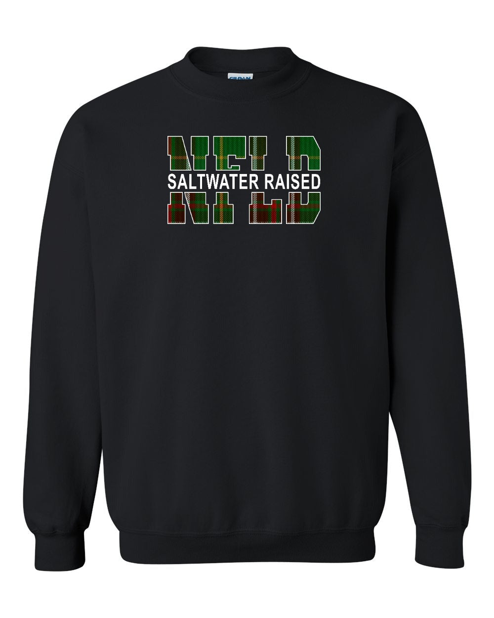 Newfoundland Saltwater Raised Full Front Sweatshirt Printed NOT STITCHED