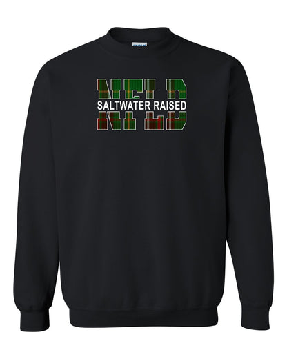 Newfoundland Saltwater Raised Full Front Sweatshirt Printed NOT STITCHED