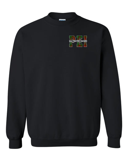 Prince Edward Island Saltwater Raised Left Chest and Back Sweatshirt