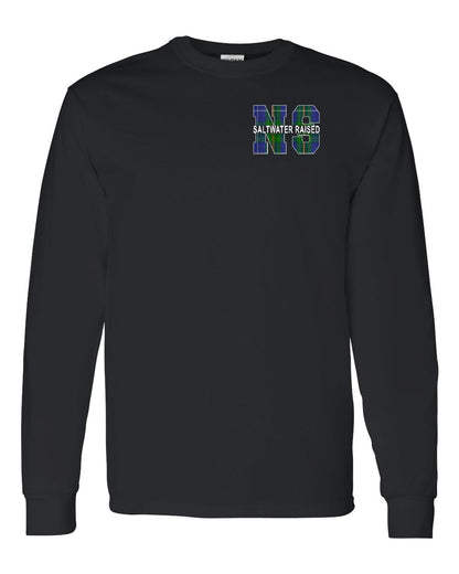 Saltwater Raised Left Chest Long Sleeve Tee