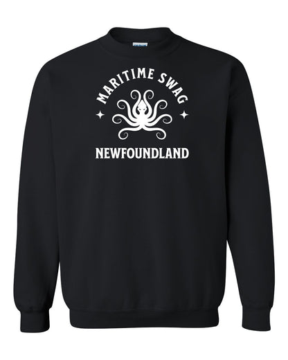 Maritime Swag Newfoundland Octopus Full Crewneck Sweatshirt