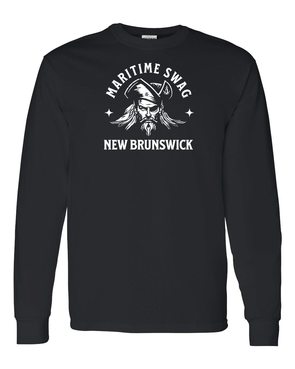 Maritime Swag New Brunswick Pirate Full Long Sleeve Tee