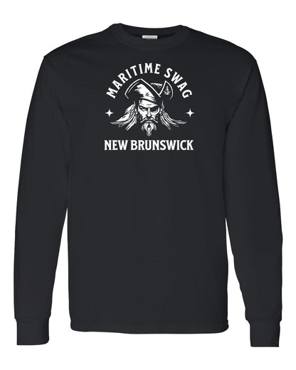 Maritime Swag New Brunswick Pirate Full Long Sleeve Tee