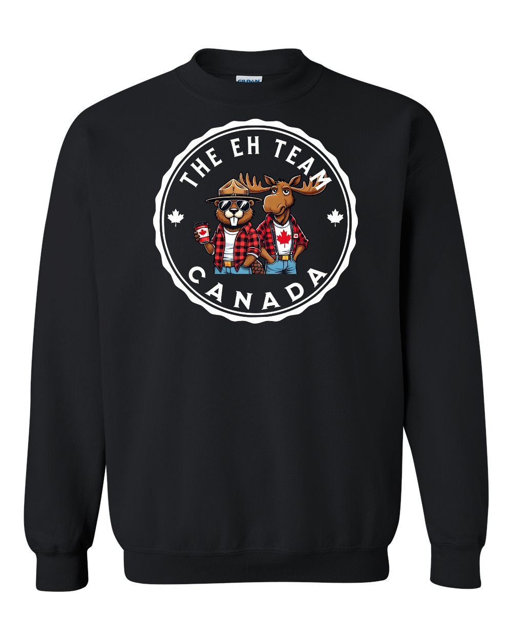 Eh Team Crewneck Sweatshirt - Gildan Canada (sewn Internationally) - Unisex